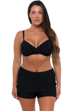Swim Shorts<Sunsets Escape Black Laguna Swim Short