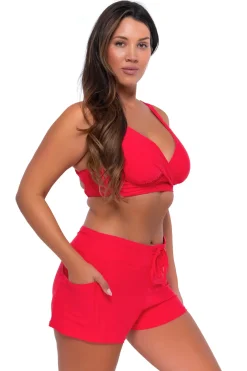 Swim Shorts<Sunsets Escape Geranium Laguna Swim Short