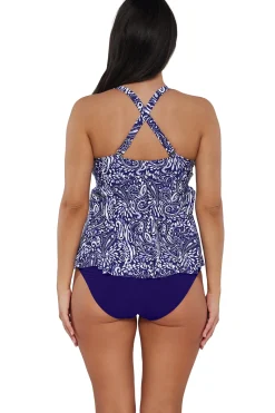 Plus Size|Underwire<Sunsets Escape Marina Marin Tankini Top
