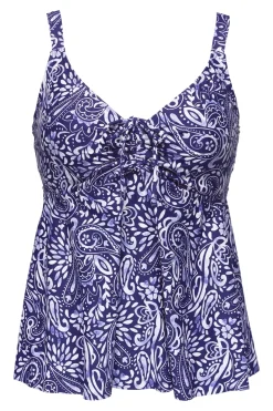 Plus Size|Underwire<Sunsets Escape Marina Marin Tankini Top