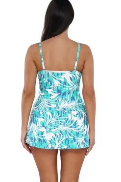 Swim Dress<Sunsets Escape Sea Breeze Sandbar Rib Sienna Swim Dress
