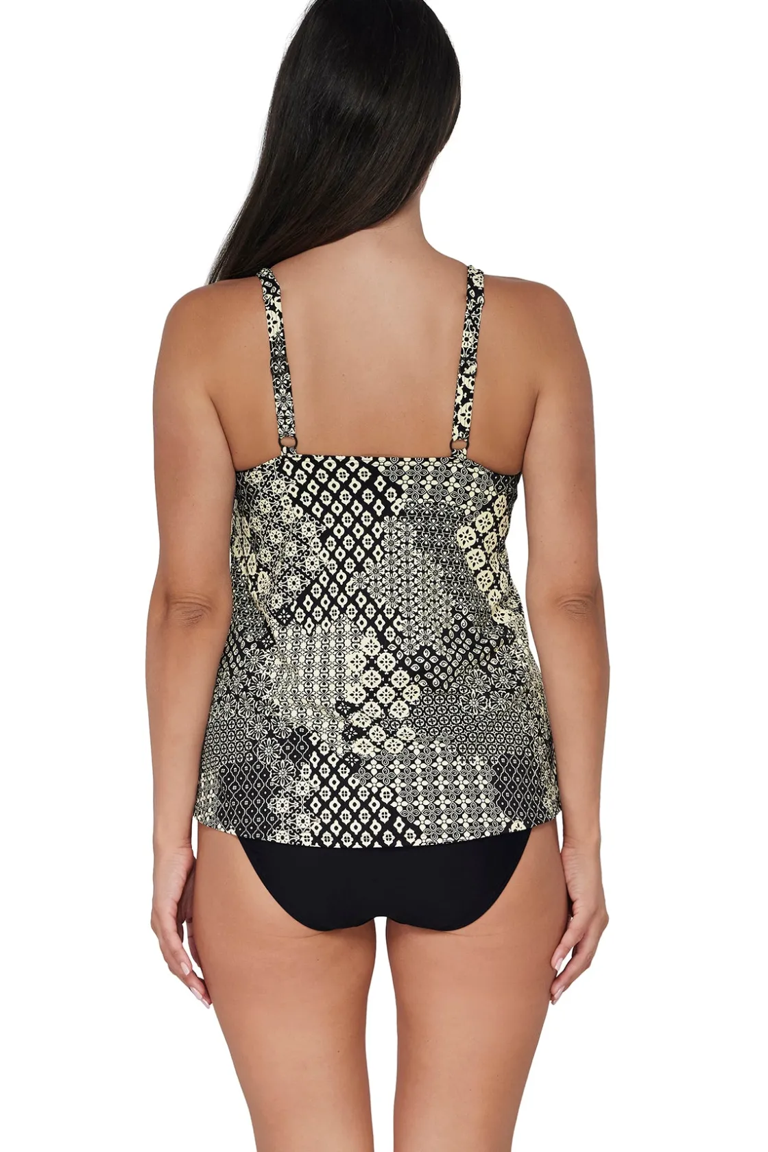Tankinis<Sunsets Escape Venice Seagrass Texture Jenna Tankini Top
