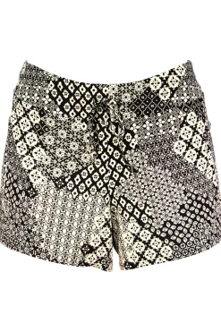 Plus Size<Sunsets Escape Venice Seagrass Texture Laguna Swim Short Bottom