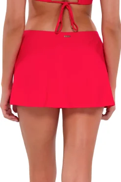 Swim Skirts<Sunsets Geranium Sporty Swim Skirt
