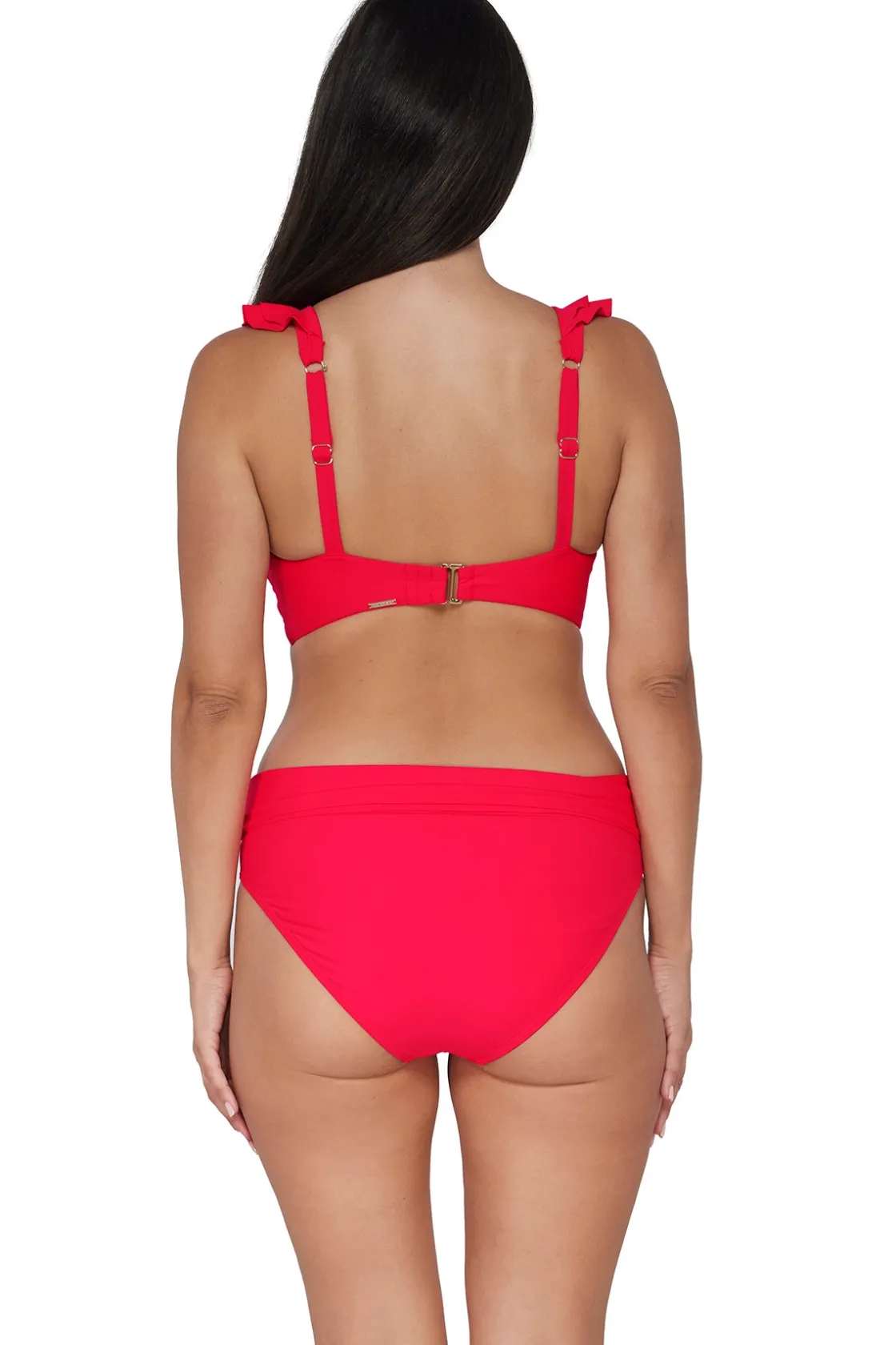 Plus Size|Wire-Free<Sunsets Geranium Willa Wireless Top