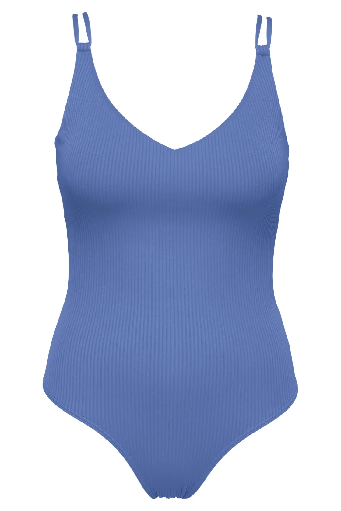 Classic<Sunsets Harbor Blue Sandbar Rib Veronica One Piece