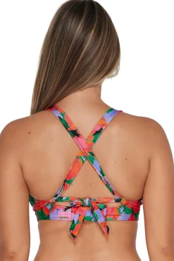 Plus Size|Underwire<Sunsets Hummingbird Cove Vienna V-Wire Top