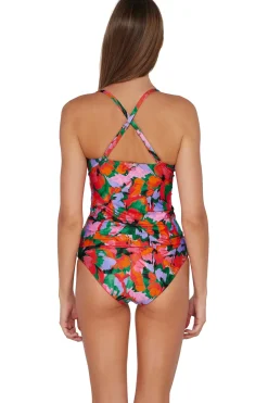 Wire-Free|Tankinis<Sunsets Hummingbird Cove Simone Tankini Top
