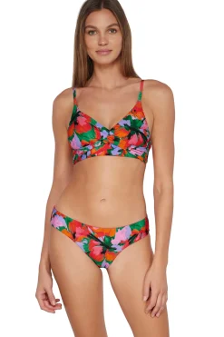 Low-Rise|Bikini Bottoms<Sunsets Hummingbird Cove Alana Reversible Hipster Bottom
