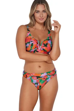 Plus Size|Bikini Bottoms<Sunsets Hummingbird Cove Unforgettable Bottom