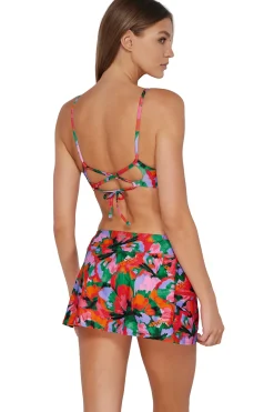 Plus Size<Sunsets Hummingbird Cove Sporty Swim Skirt Bottom