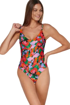 Classic<Sunsets Hummingbird Cove Veronica One Piece