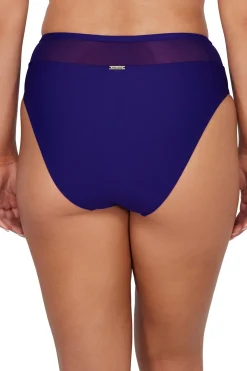 Plus Size|High-Waist<Sunsets Indigo Annie High Waist Bottom