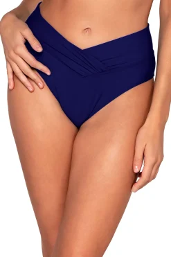 High-Waist<Sunsets Indigo Summer Lovin V-Front Bottom
