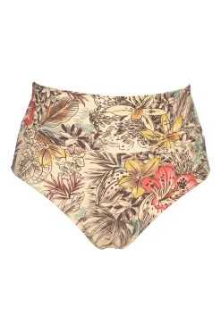 Plus Size|High-Waist<Sunsets Island Spice Hannah High Waist Bottom