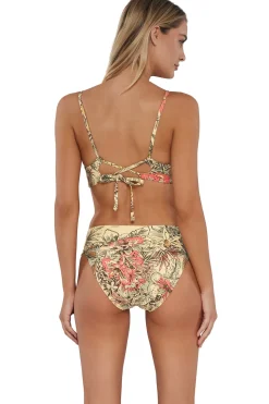 Plus Size|High-Waist<Sunsets Island Spice Hannah High Waist Bottom