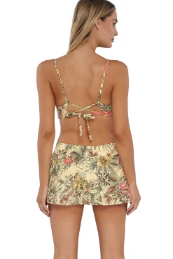 Plus Size<Sunsets Island Spice Sporty Swim Skirt