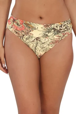 Plus Size|Bikini Bottoms<Sunsets Island Spice Unforgettable Bottom