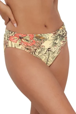 Plus Size|Bikini Bottoms<Sunsets Island Spice Unforgettable Bottom