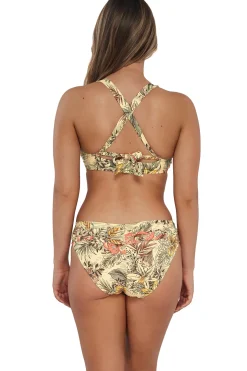 Plus Size|Underwire<Sunsets Island Spice Vienna V-Wire Top