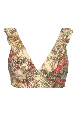 Plus Size|Wire-Free<Sunsets Island Spice Willa Wireless Top