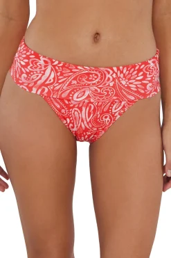 Plus Size|High-Waist<Sunsets Majorca Hannah High Waist Bottom