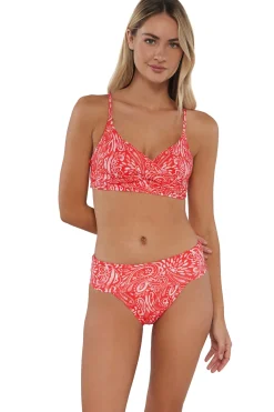 Plus Size|High-Waist<Sunsets Majorca Hannah High Waist Bottom
