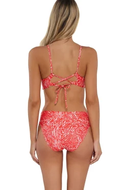 Plus Size|High-Waist<Sunsets Majorca Hannah High Waist Bottom