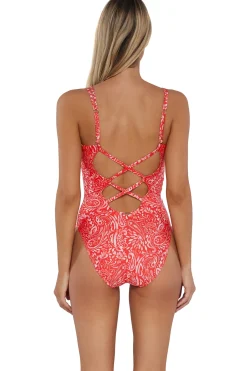 Classic<Sunsets Majorca Veronica One Piece
