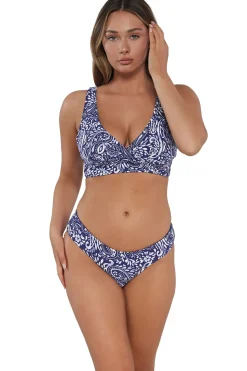Low-Rise|Bikini Bottoms<Sunsets Marina Alana Reversible Hipster Bottom