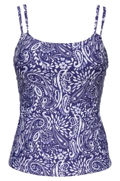 Plus Size|Underwire<Sunsets Marina Taylor Tankini Top