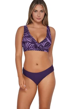 Low-Rise|Bikini Bottoms<Sunsets Mystic Palms Alana Reversible Hipster Bottom