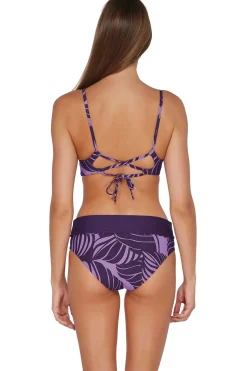 Wire-Free<Sunsets Mystic Palms Lyla Bralette Top