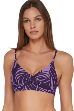 Wire-Free<Sunsets Mystic Palms Lyla Bralette Top