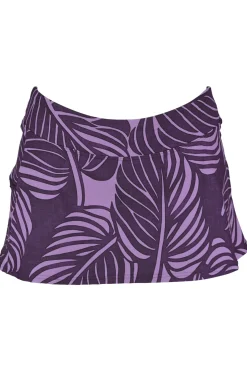 Plus Size<Sunsets Mystic Palms Sporty Swim Skirt Bottom