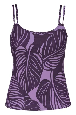 Plus Size|Underwire<Sunsets Mystic Palms Taylor Tankini Top
