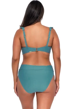 Plus Size|Wire-Free<Sunsets Ocean Willa Wireless Top