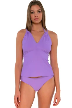 Tankinis<Sunsets Passion Flower Mia Tankini Top