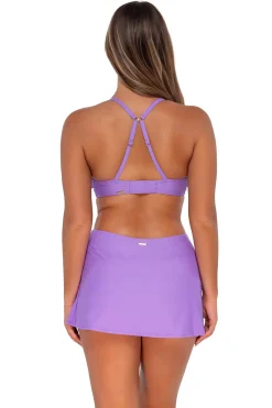 Swim Skirts<Sunsets Passion Flower Sporty Swim Skirt