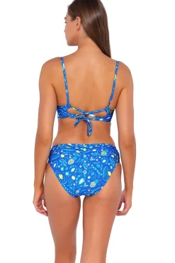 Wire-Free<Sunsets Pineapple Grove Lyla Bralette Top