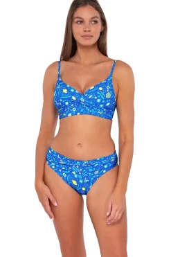 Plus Size|Bikini Bottoms<Sunsets Pineapple Grove Unforgettable Bottom
