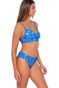 Plus Size|Bikini Bottoms<Sunsets Pineapple Grove Unforgettable Bottom