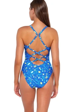 Classic<Sunsets Pineapple Grove Veronica One Piece