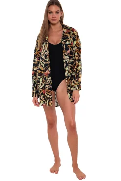 Cover-Ups<Sunsets Retro Retreat Delilah Shirt