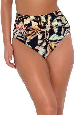Plus Size|High-Waist<Sunsets Retro Retreat Hannah High Waist Bottom