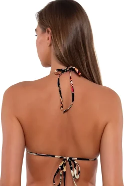 Wire-Free|Bikini Tops<Sunsets Retro Retreat Laney Triangle Top