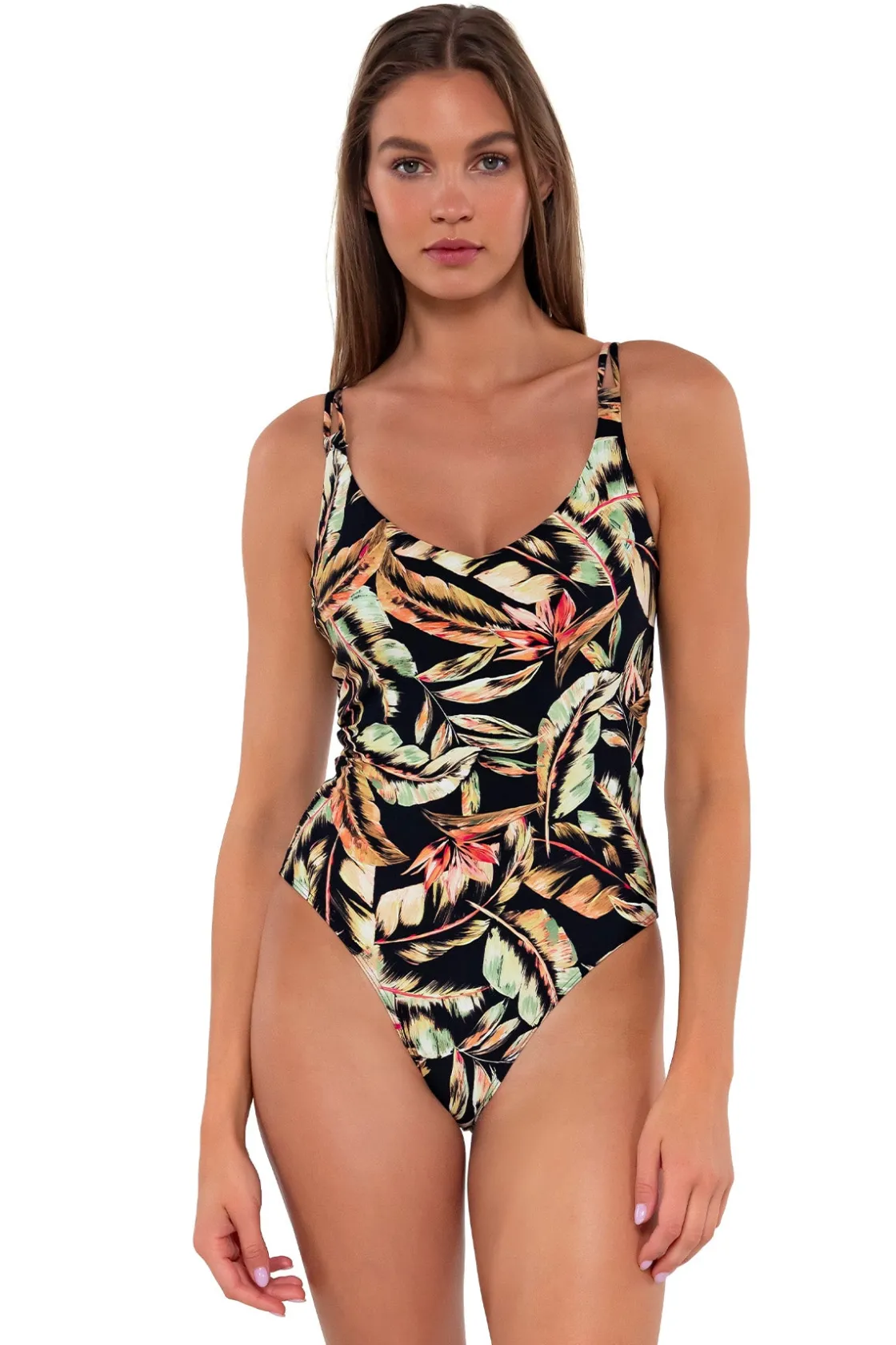 Classic<Sunsets Retro Retreat Veronica One Piece
