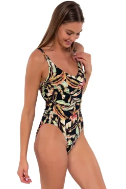 Classic<Sunsets Retro Retreat Veronica One Piece