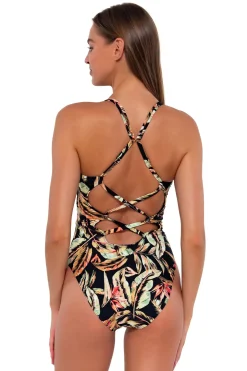 Classic<Sunsets Retro Retreat Veronica One Piece