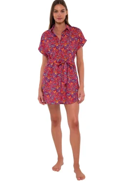 Cover-Ups<Sunsets Rue Paisley Lucia Dress